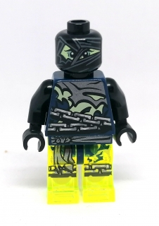 LH2287 HRANÁ LEGO MINIFIGURKA NINJAGO ZELENÁ