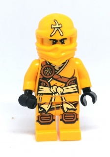 LH2305 HRANÁ LEGO MINIFIGURKA NINJAGO ORANŽOVÁ