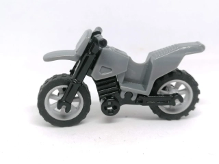 LH1184 LEGO HRANÁ MOTORKA ŠEDÁ KROSKA ČERNÝ RÁM