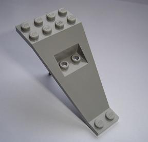 LH445 LEGO HRANÝ ŠEDÝ KONICKÝ DÍL
