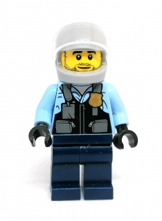 LH3329 LEGO HRANÁ MINIFIGURKA POLICISTA V NEPRŮSTŘELNÉ VESTĚ