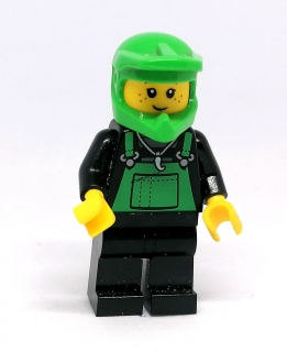 LH3344 LEGO HRANÁ MINIFIGURKA MUŽ V KROSOVÉ HELMĚ