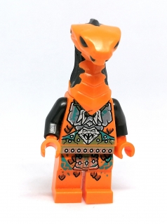LH3345 LEGO HRANÁ MINIFIGURKA NINJAGO ORANŽOVÝ HAD