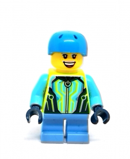LH3352 LEGO HRANÁ MINIFIGURKA KLUK LYŽAŘ V HELMĚ