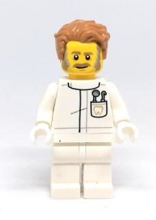 LH3364 LEGO HRANÁ MINIFIGURKA MUŽ ZUBAŘ
