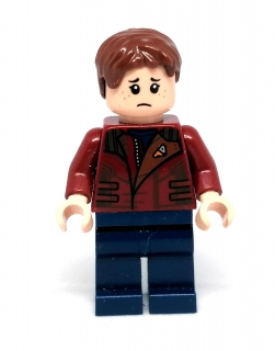 LH3387 LEGO HRANÁ MINIFIGURKA MUŽ VE VÍNOVÉ BUNDĚ