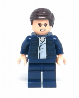 LH3433 LEGO HRANÁ MINIFIGURKA MUŽ V MODRÉM OBLEKU