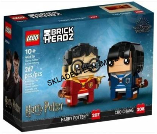 40616 LEGO BRICK HEADZ HARRY POTTER A CHO CHANGOVÁ