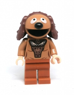 LH3467 LEGO HRANÁ MINIFIGURKA MUPPET PES ROWLF
