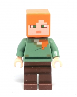 LH3485 LEGO HRANÁ MINIFIGURKA MINECRAFT ALEX