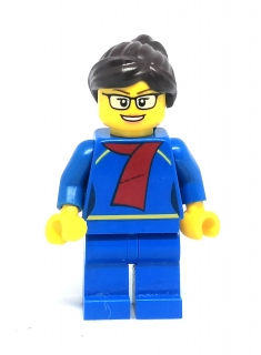 LH3515 LEGO HRANÁ MINIFIGURKA ŽENA V TEPLÁKOVCE