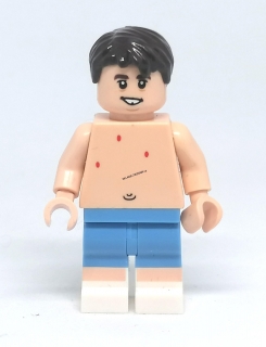LH3598 LEGO HRANÁ MINIFIGURKA MUŽ BEZ TRIKA