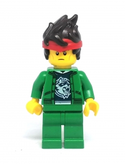 LH3607 LEGO HRANÁ MINIFIGURKA NINJA FAN