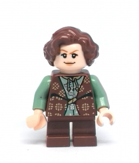 LH3608 LEGO HRANÁ MINIFIGURKA ŽENA HNĚDÉ VLASY