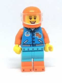 LH3632 LEGO HRANÁ MINIFIGURKA ZÁVODNÍK