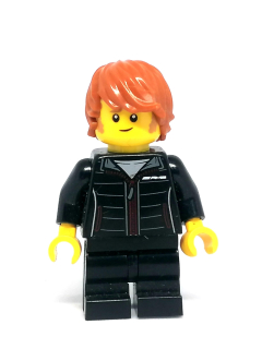 LH3797 LEGO HRANÁ MINIFIGURKA MUŽ MOTORKÁŘSKÁ BUNDA