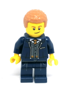 LH3804 LEGO HRANÁ MINIFIGURKA POLICEJNÍ KOMISAŘ
