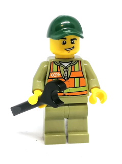 LH3822 LEGO HRANÁ MINIFIGURKA DĚLNÍK