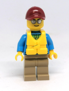 LH3864 LEGO HRANÁ MINIFIGURKA LIFEGUARD