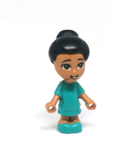 LH3901 LEGO HRANÁ MINIFIGURKA DÍTĚ HNĚDÉ VLASY