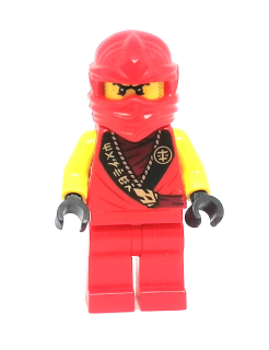 LH3906 LEGO HRANÁ MINIFIGURKA ČERVENÝ NINJA