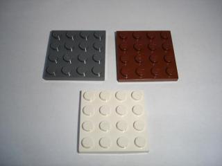 LH463 LEGO DESTIČKY HRANÉ 3 KS 4x4 NOPKY
