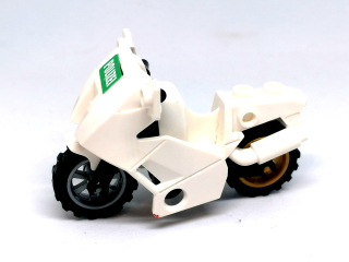 LH2576 LEGO HRANÁ MOTORKA BÍLÁ SILNIČNÍ