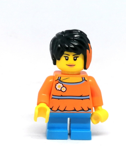 LH3915 LEGO HRANÁ MINIFIGURKA ŽENA KRÁTKÉ NOHY