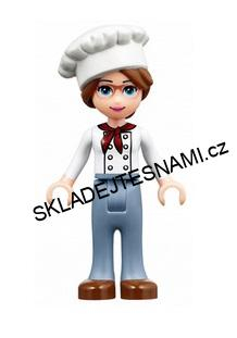 LN1637 LEGO NOVÁ MINIFIGURKA FRIENDS KUCHAŘKA