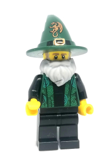 LH3971 LEGO HRANÁ MINIFIGURKA KOUZELNÍK MUŽ V KLOBOUKU