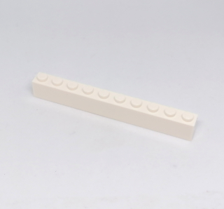 LH2635 LEGO NOVÁ KOSTKA 1X10 BÍLÁ