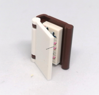 X247 LEGO NOVÝ KNIHA HNĚDÁ BÍLÉ PŘEDNÍ DESKY