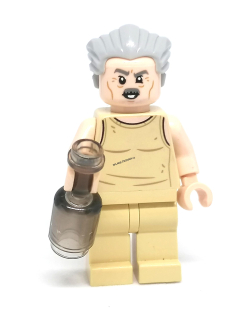 LH4021 LEGO HRANÁ MINIFIGURKA MUŽ ALKOHOLIK OPILEC S LAHVÍ