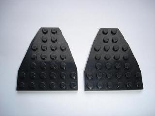 LH465 LEGO HRANÉ ČERNÉ DESTIČKY 2 KS