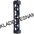 LH2664 LEGO NOVÝ DÍL SLOUP ČERNÝ VÝŠKA