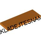LH2669 LEGO NOVÝ DÍL ZÁSLEPKA ORANŽOVÁ 2X6 NOPKŮ