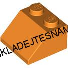 LH2676 LEGO NOVÝ DÍL KOSTKA 2X2 ZKOSENÁ STŘEŠNÍ TAŠKA ORANŽOVÁ