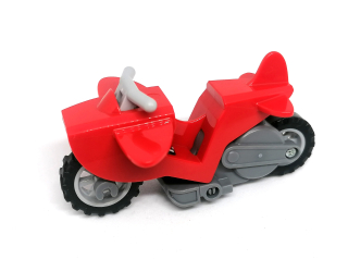 LH2678 LEGO NOVÝ DÍL LÉTACÍ MOTORKA ČERVENÁ SE SETRVAČNÍKEM