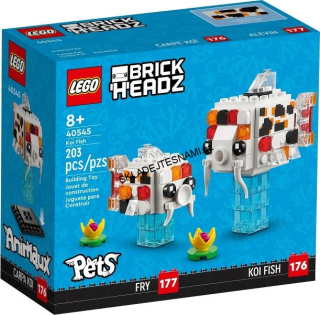 40545 LEGO BRICK HEADZ KAPR KOI