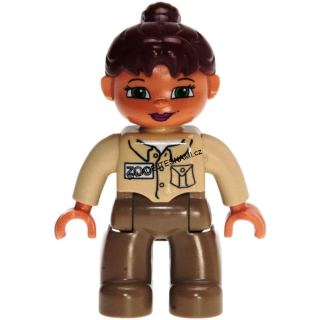 H562 DUPLO HRANÁ FIGURKA ŽENA OŠETŘOVATELKA ZOO