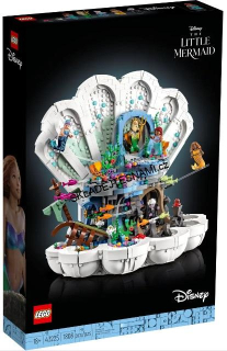43225 LEGO DISNEY KRÁLOVSKÁ ŠKEBLE MALÉ MOŘSKÉ VÍLY