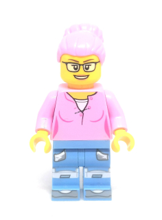 LN1664 LEGO NOVÁ MINIFIGURKA ŽENA V DŽÍNÁCH