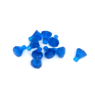 F567 LEGO DIAMANTY TMAVĚ MODRÉ 10 KS