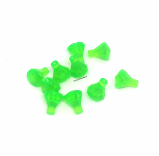 F568 LEGO DIAMANTY NEONOVĚ ZELENÉ 10 KS