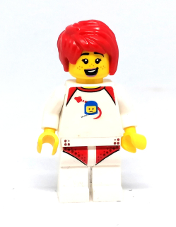 LH4109 LEGO HRANÁ MINIFIGURKA KOSMONAUTKA