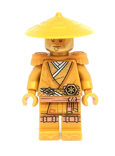 LN1669 LEGO NOVÁ MINIFIGURKA NINJA ZLATÝ MISTR