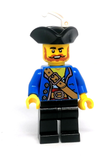 LN1671 LEGO NOVÁ MINIFIGURKA PIRÁT REZAVÉ VOUSY