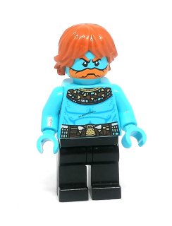 LN1674 LEGO NOVÁ MINIFIGURKA TYRKYSOVÁ