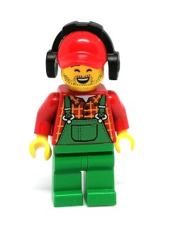 LH4131 LEGO HRANÁ MINIFIGURKA DŘEVORUBEC