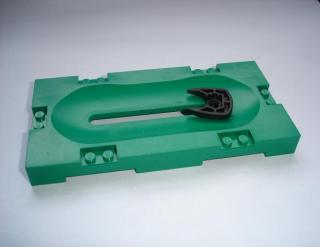 LH489 LEGO HRANÁ DESTIČKA ZELENÁ FOTBAL